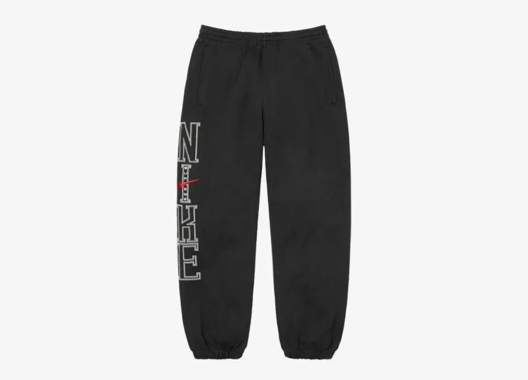 [M] Supreme Nike Sweatpants Black 24SS