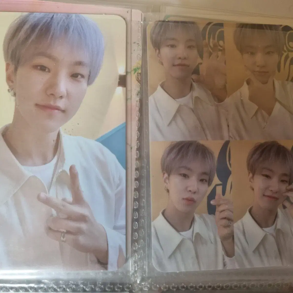 Hoshi rinse net photocard set