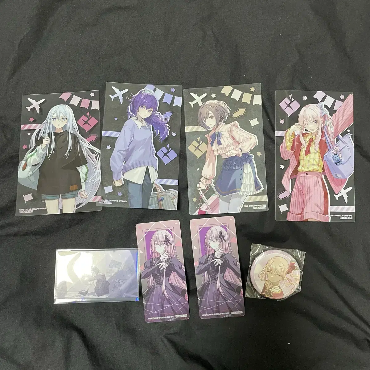 Prosecca nigo kanade mafuyu ena mizuki appreciation festival clear sheet canbadge