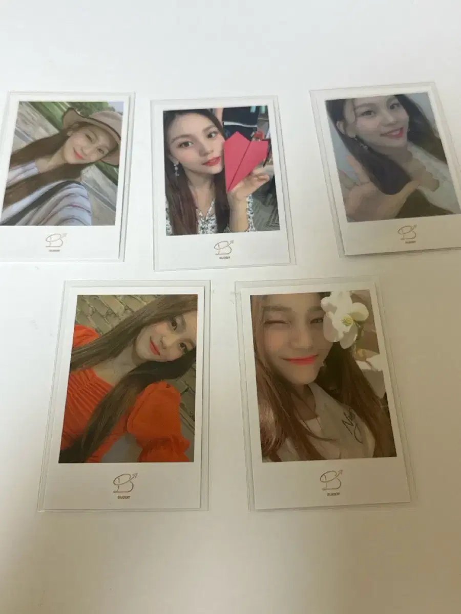 Gfriends viviz umji Buddy Membership kit polaroid photocard WTS