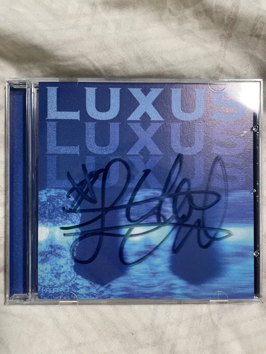 빈첸 LUXUS 친필 싸인 CD