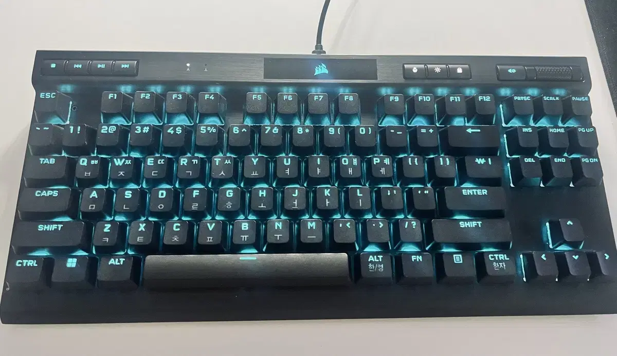 커세어 k70 rgb tkl opx 광적축\광축 키보드 8000hz