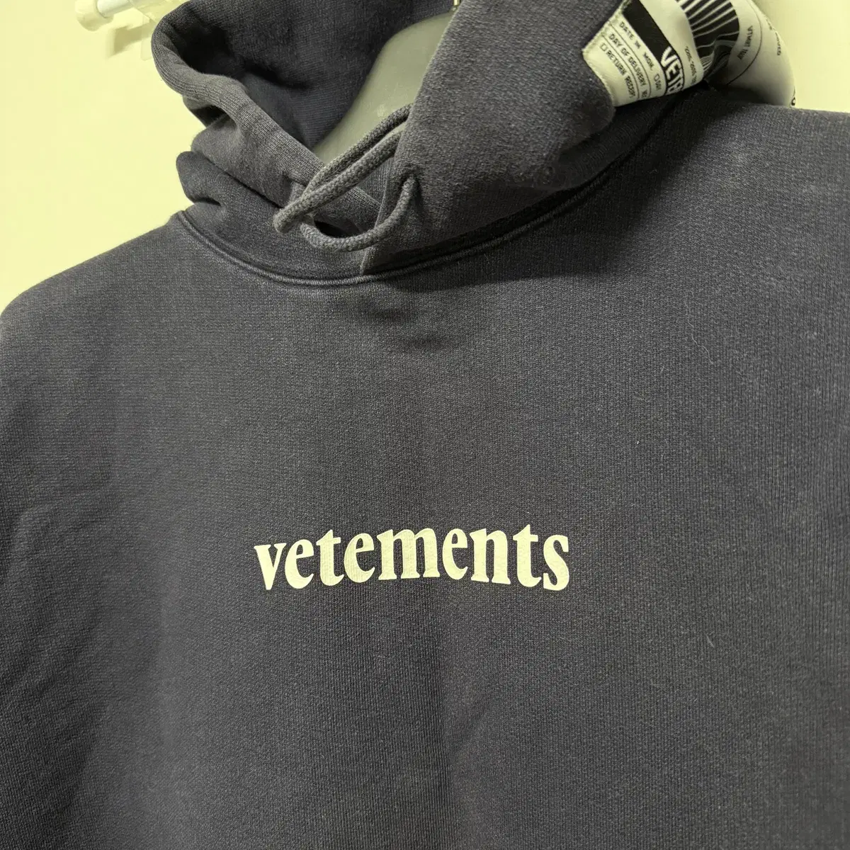 베트멍 VETEMENTS 후드 판매 M