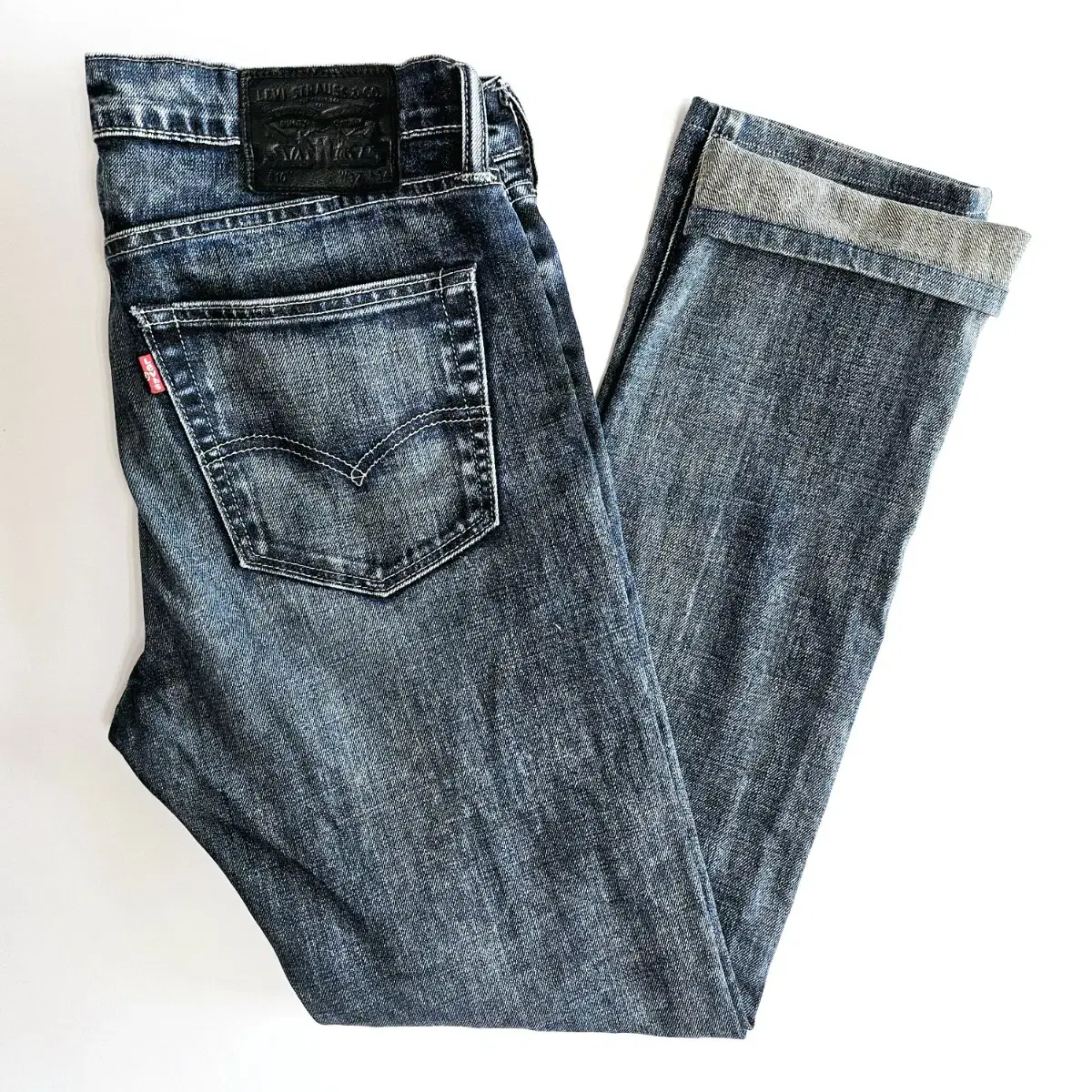 #[Levi's]510 Blacktab Skinny Straight Denim Indigo Denim/W32