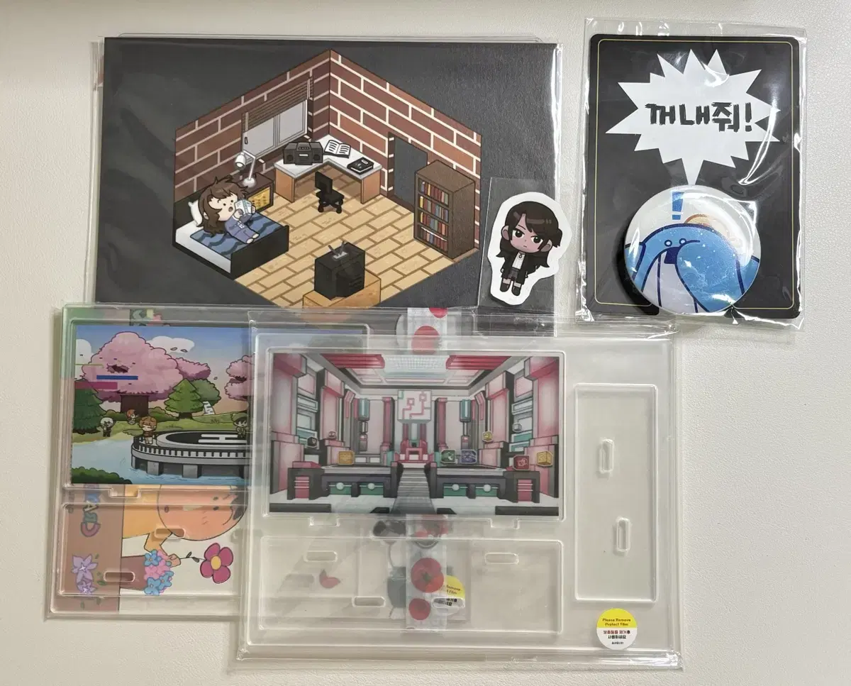 Sleepground Tidbits Misuban Labyrinth pop up Silver Job Amulet photocard Diorama Three Days Grip Tok