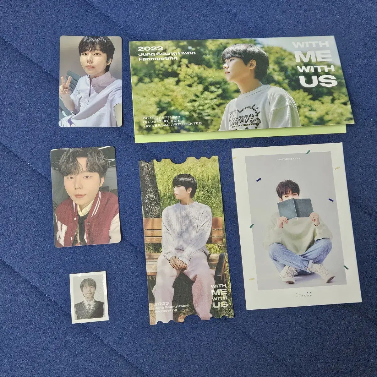 Jung Seung Hwan With Me With Us Photo Card Proof Set in Bulk