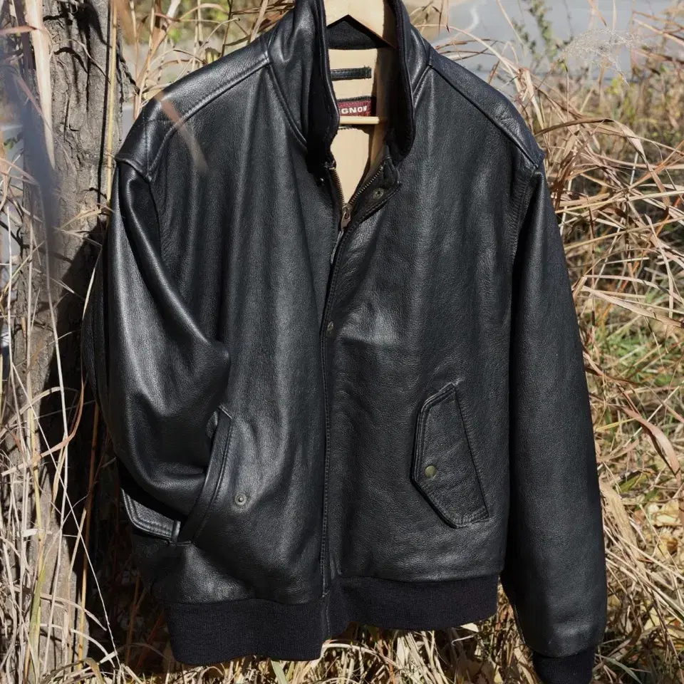 chevignon 80s aviator jacket