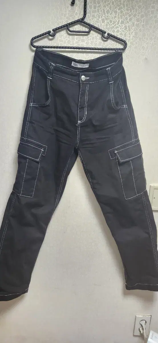 Zara Stitched Cargo Pants