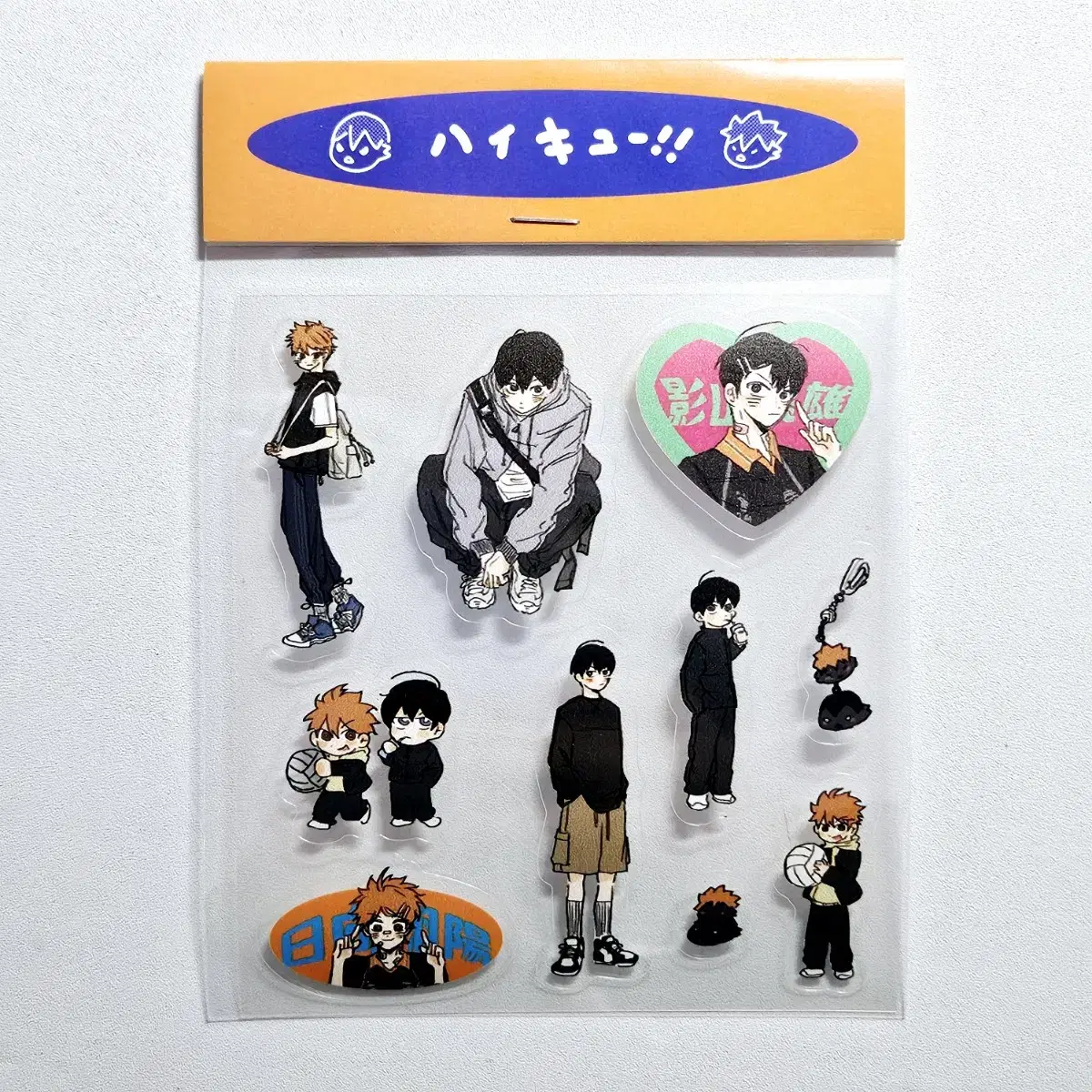 Haikyuu Kogomanim Kageyama hinata sticker Karasuno