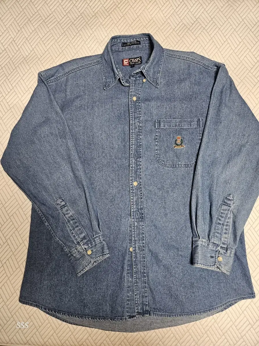 Chaps Ralph Lauren Denim Shirt L