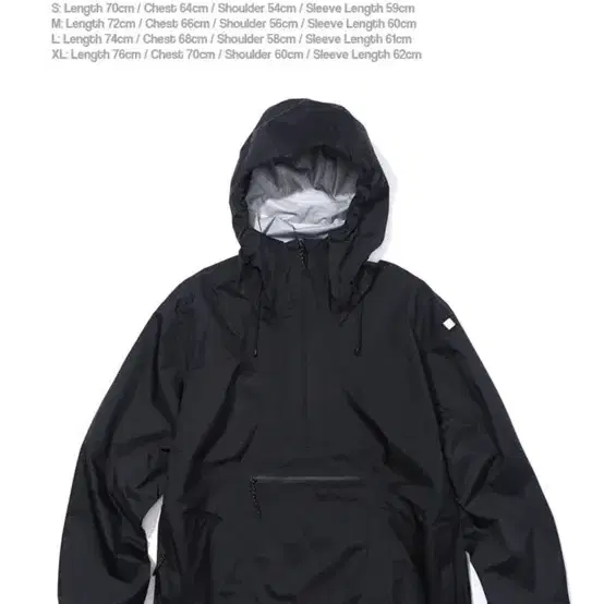 Fetch(패치) 3LAYER ANORAK JACKE