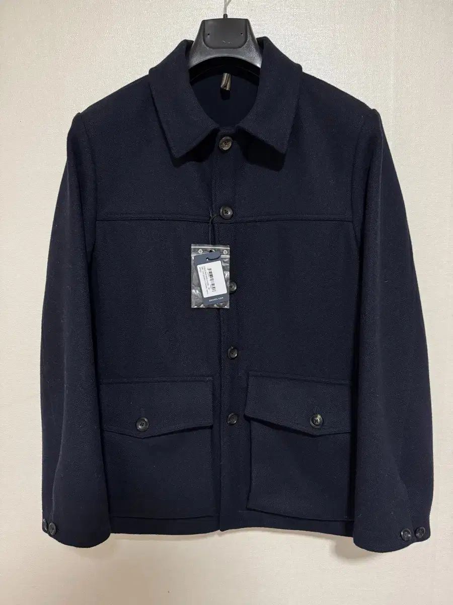 Drexel Navy Melton Wool Donkey Jacket Size 38