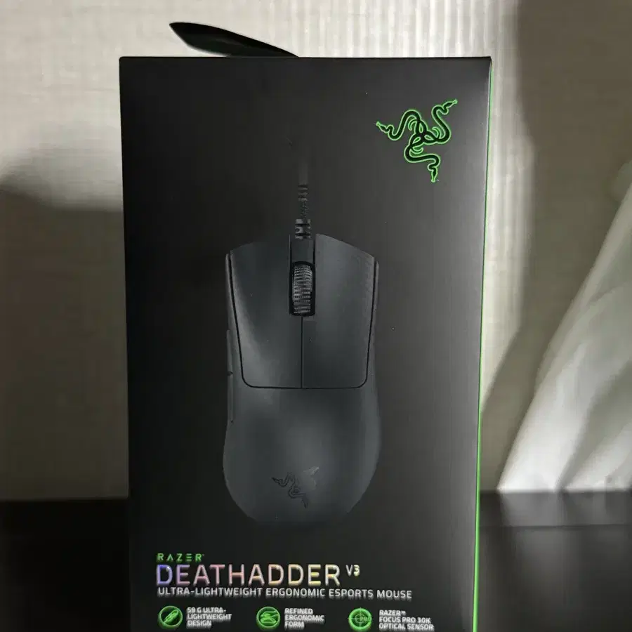 [Razer] 데스에더 V3(데브삼)(유선)