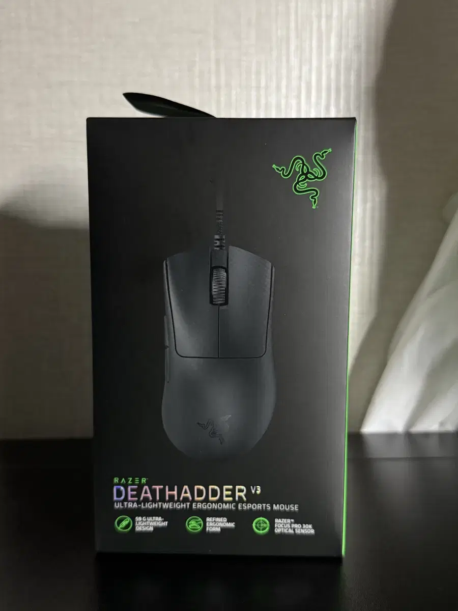 [Razer] 데스에더 V3(데브삼)(유선)