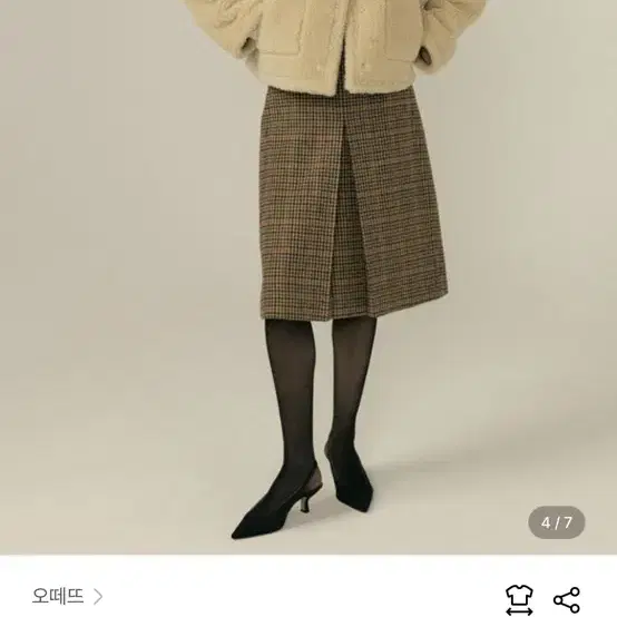 오떼뜨) octette 23fw shearing 리버시블자켓무스탕