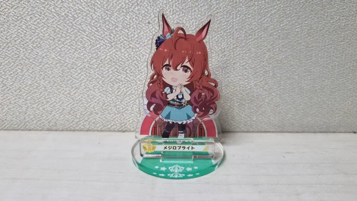 Mejiro Bright Paddle Motion acrylic stand Limited Umamusume