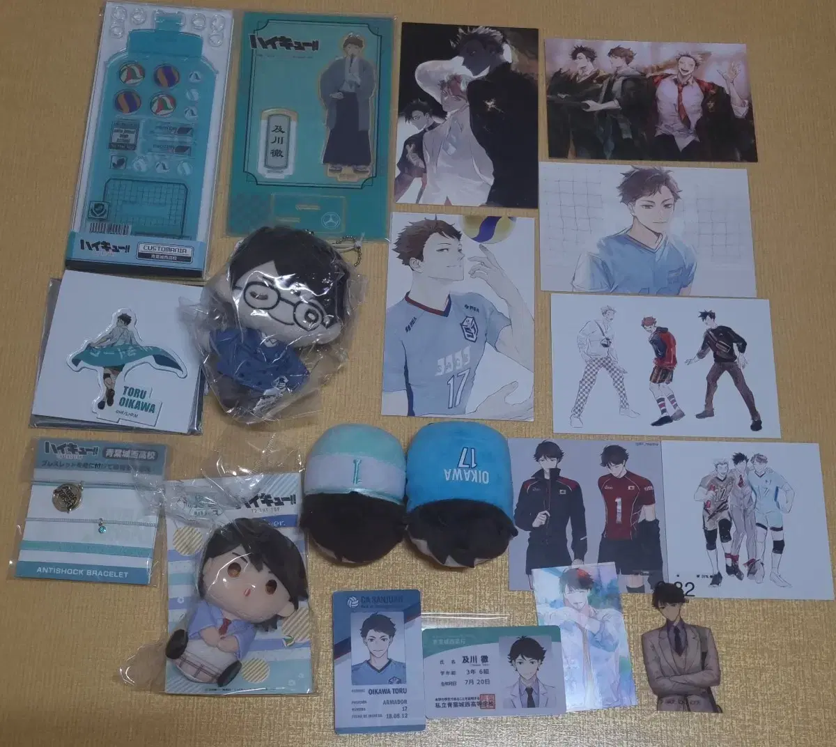 Bulk Oikawa goods such as Haikyuu Oikawa Seven Net, Oikawa Kimono, etc.