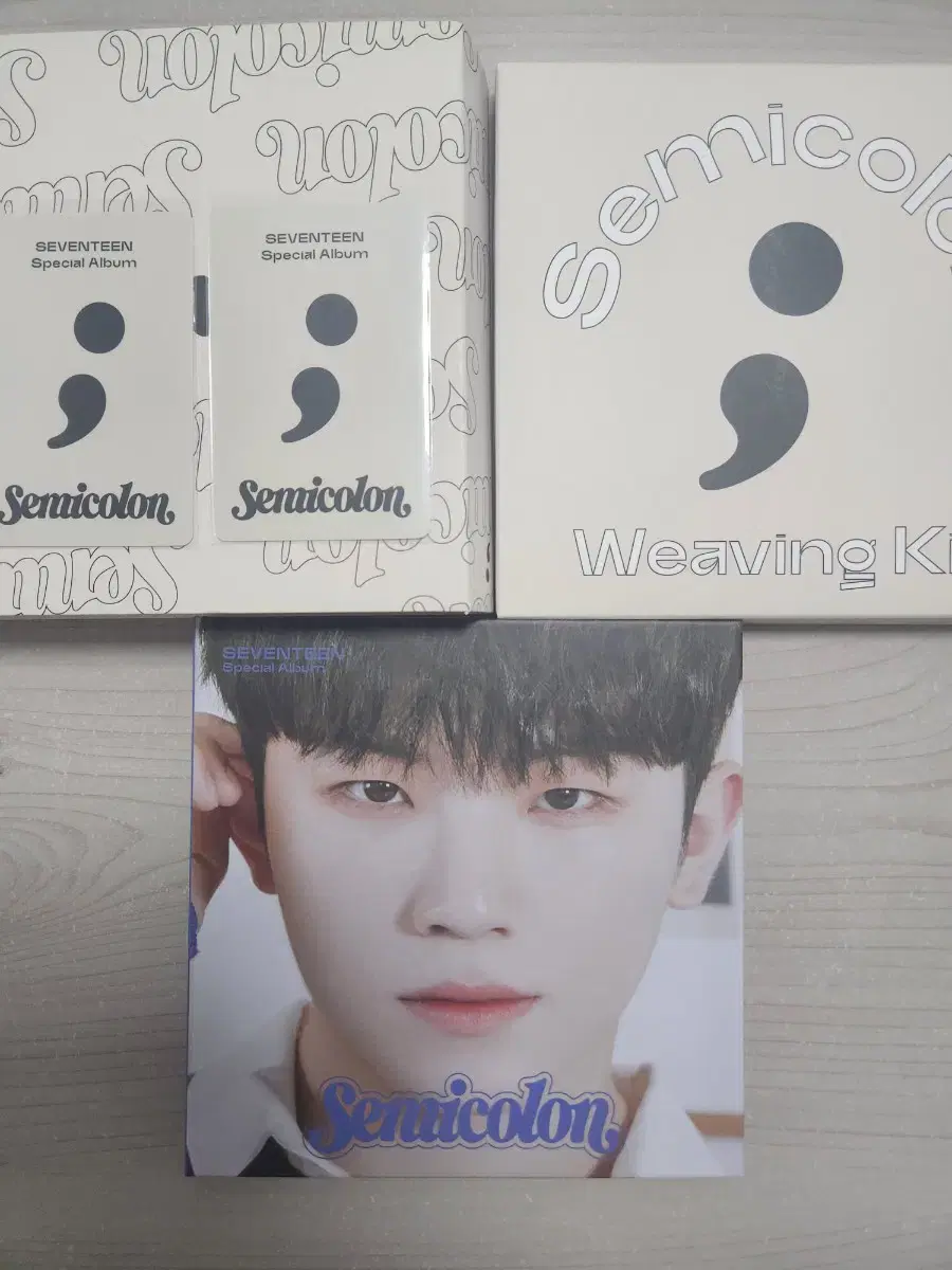 Seventeen album semi colon woozi version