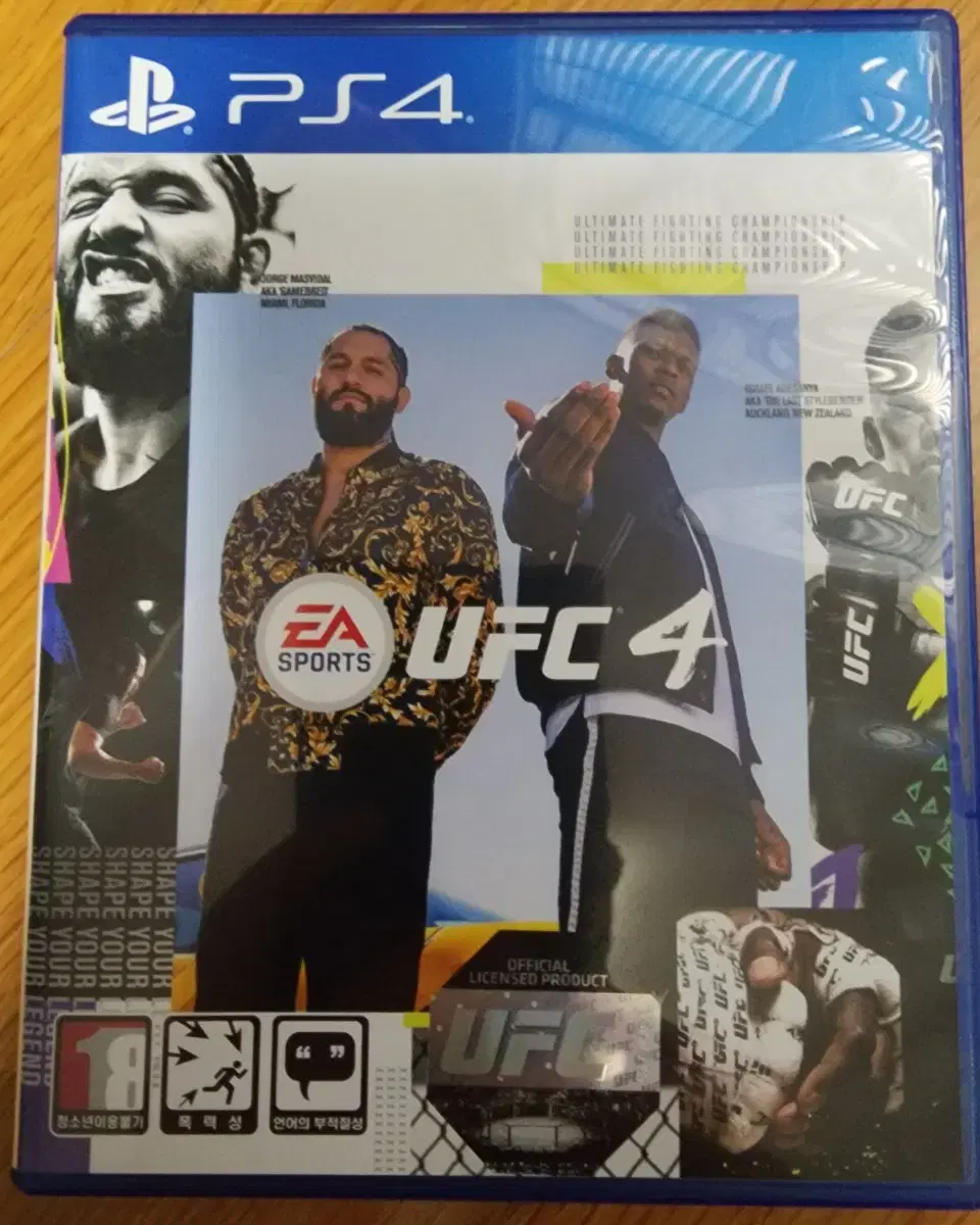 ps4 플스4 ufc4 (중고/정발/한글)