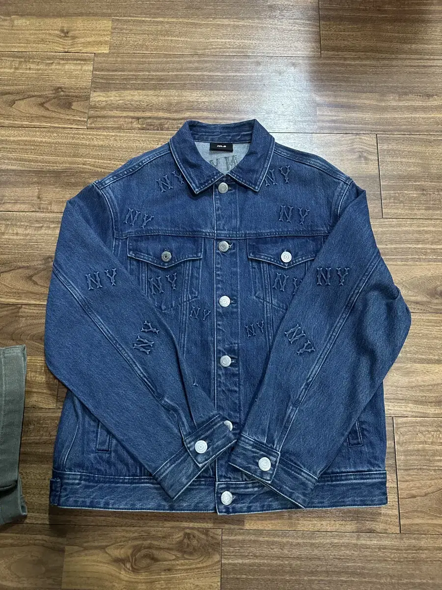 [M] MLB Denim Jacket Classic Monogram