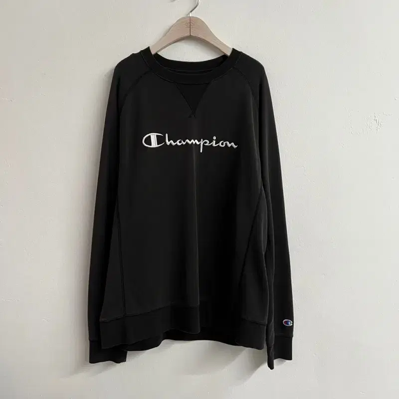 [Large] Champion Man-to-Man Black