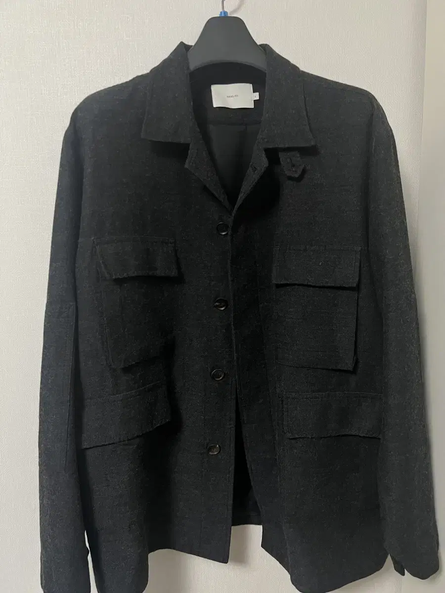 OurSelves Wool BDU Jacket Charcoal 3 sizes