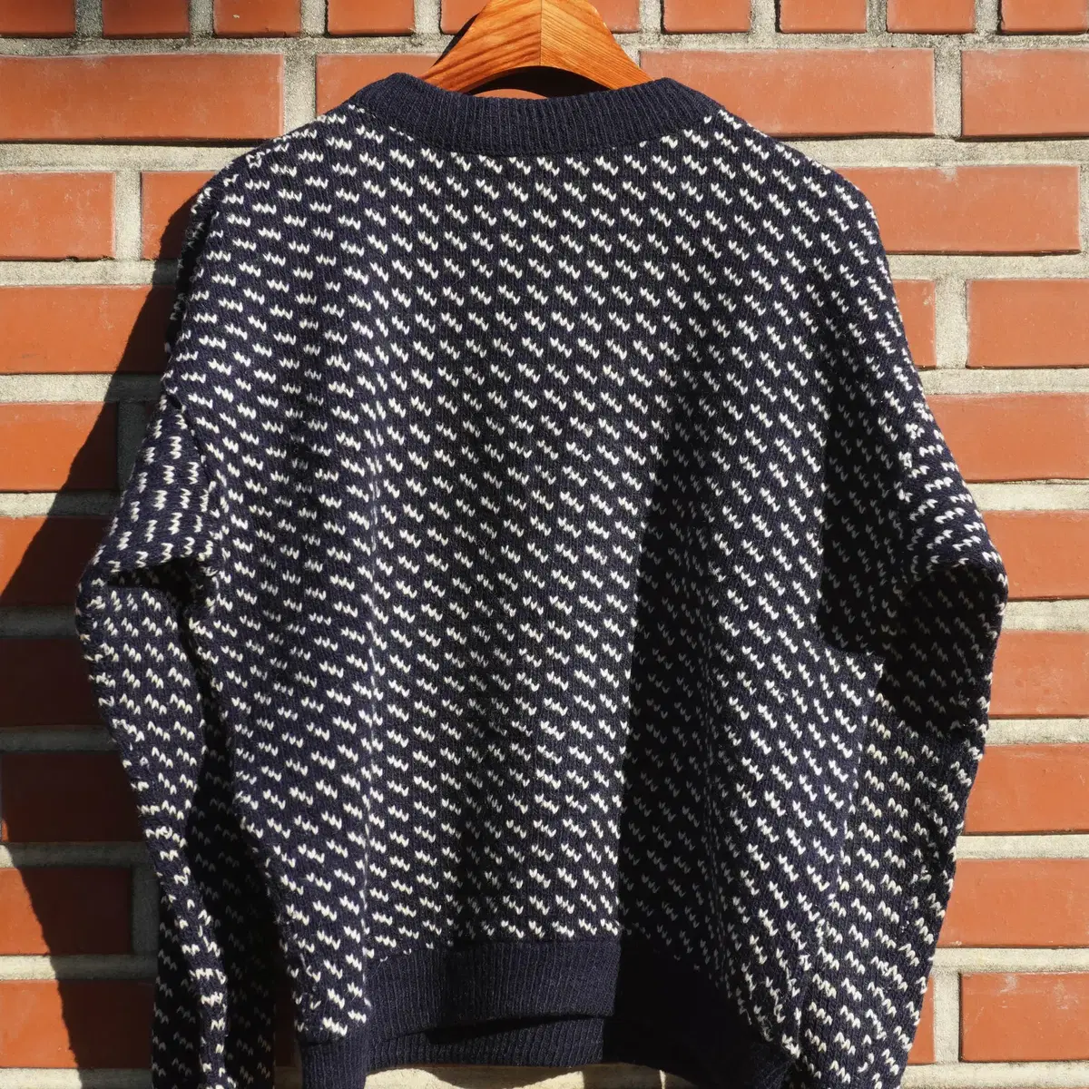 80s LLBean fisherman sweater 피셔맨 스웨터