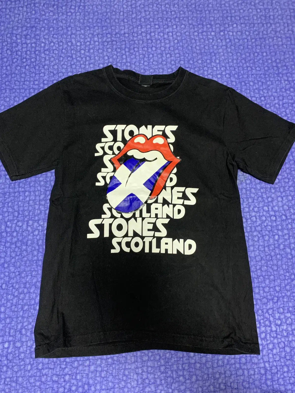 Estimated) GTS Japanese Vintage Rolling Stones Scotland Vahn Tee