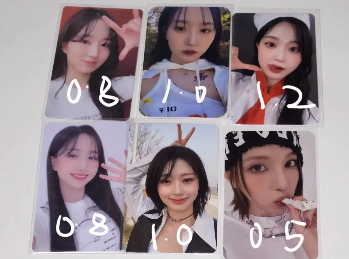 Antimix broadcast pre-order benefit photocard WTS