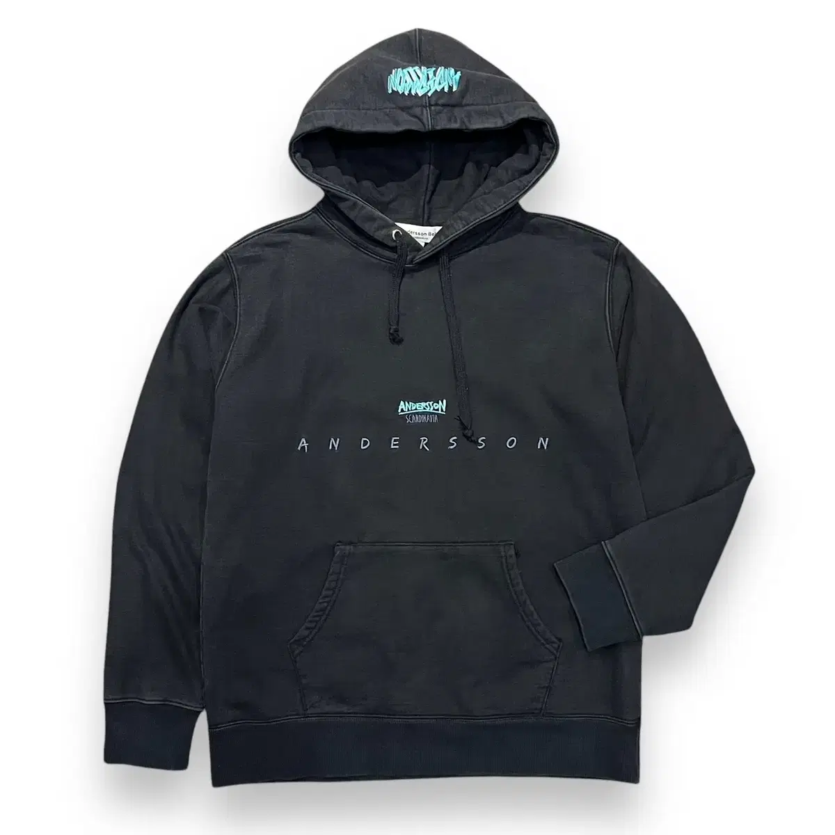 Anderson Belle Embroidered Lettering Hoodie