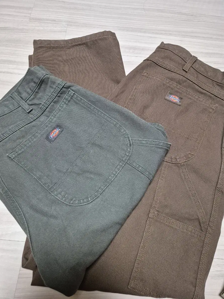 Dickies 1939 Duck Carpenter Work Pants Brown 33-32