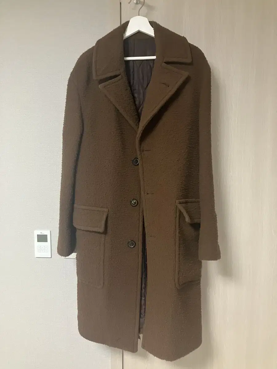 [46] Wooyoung Mi Woo Brown Single Coat