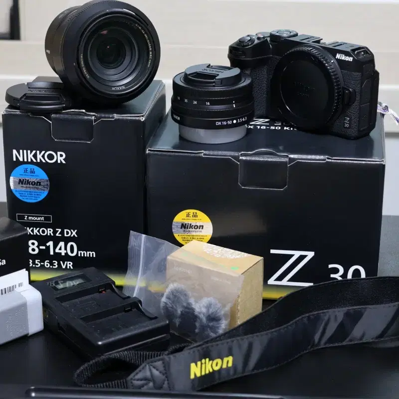 니콘 카메라 NIKON Z30 16-50 KIT 및 18-140mm 판매