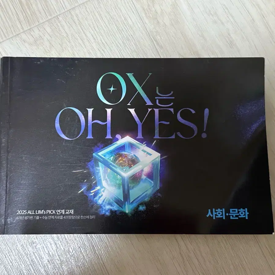 대성마이맥 임정환T 사회문화 OX는 오예스