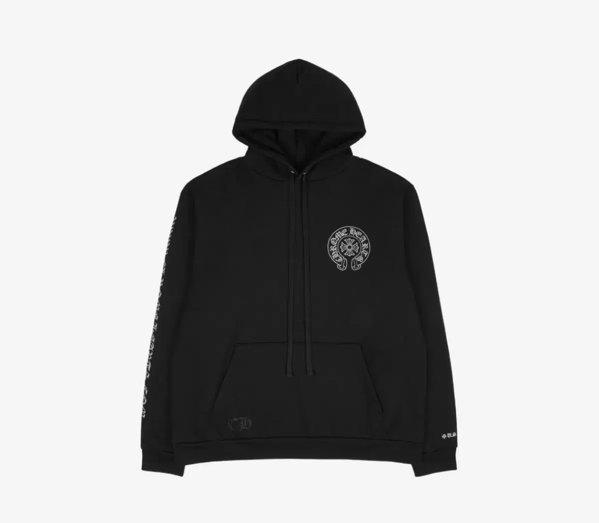 [XXL] Chrome Hearts Hooded Glitter Black