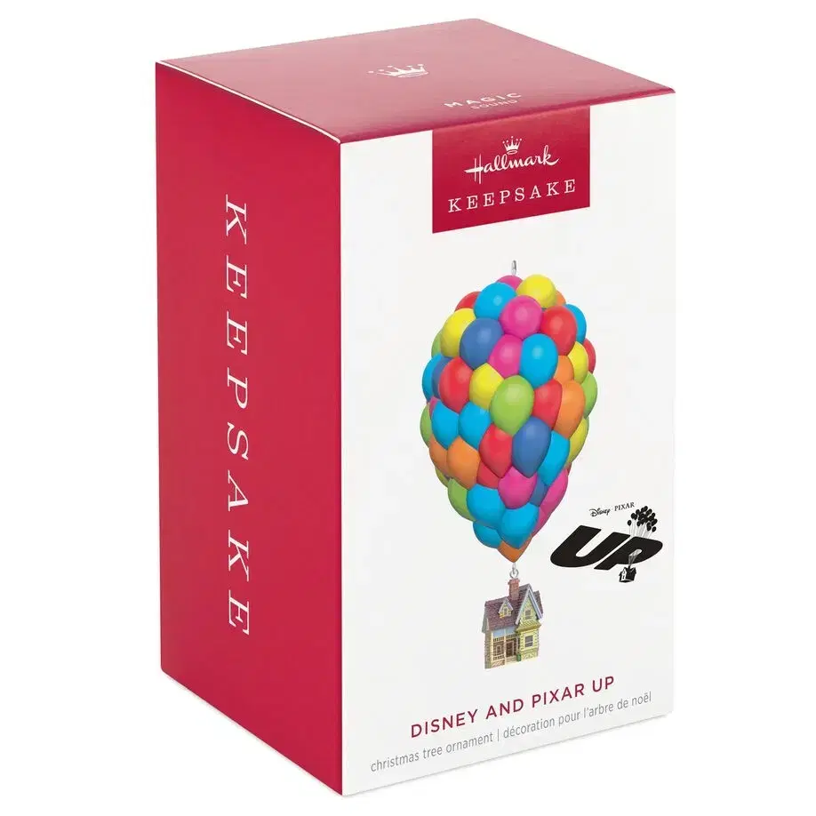 Hallmark Disney Pixar Up Balloon House Ornament Figurine sells sealed 