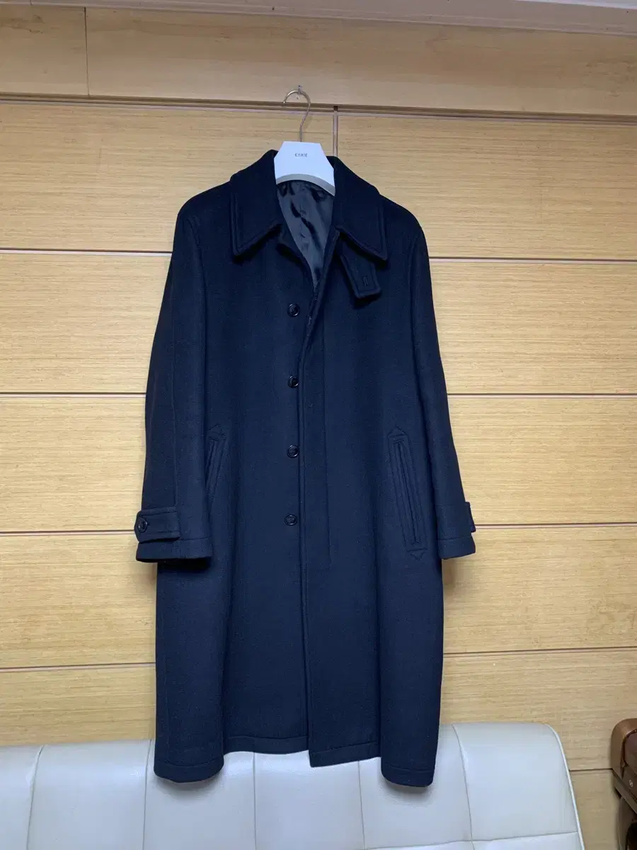 Coeur MTR Balmacan Coat in Black size M