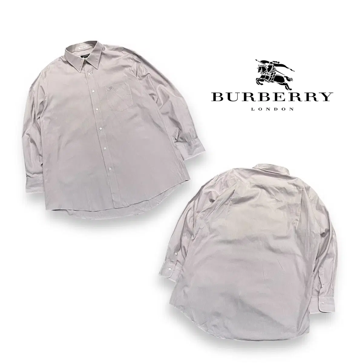 Burberry Zancheck Horsehair Logo Shirt