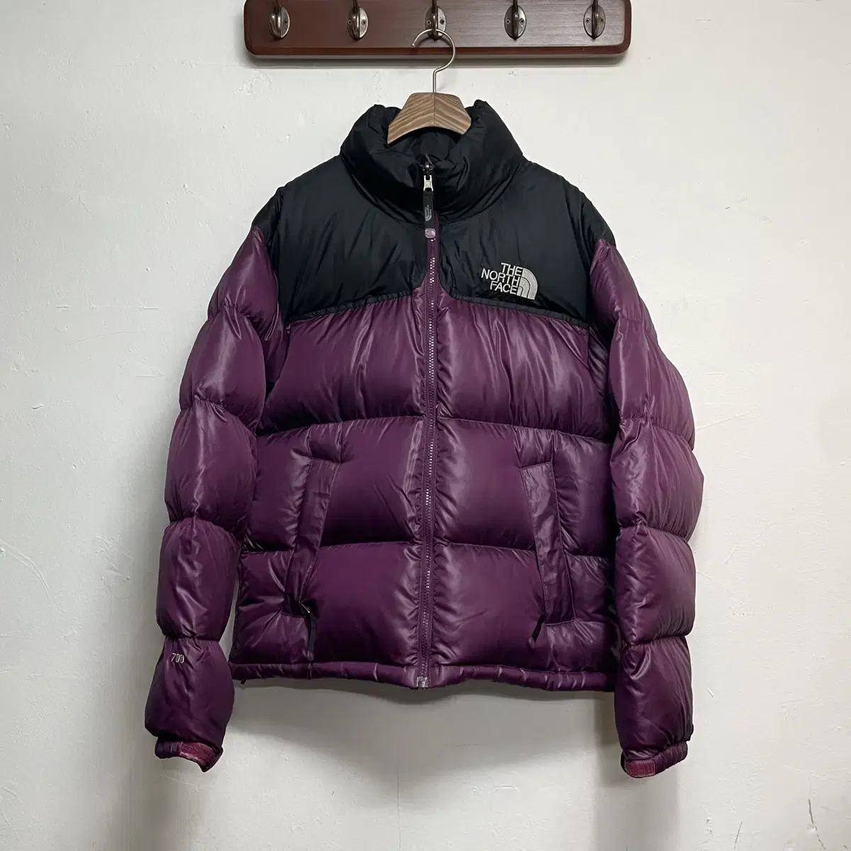 The North Face Nupsi 700 Purple Puffer Jacket