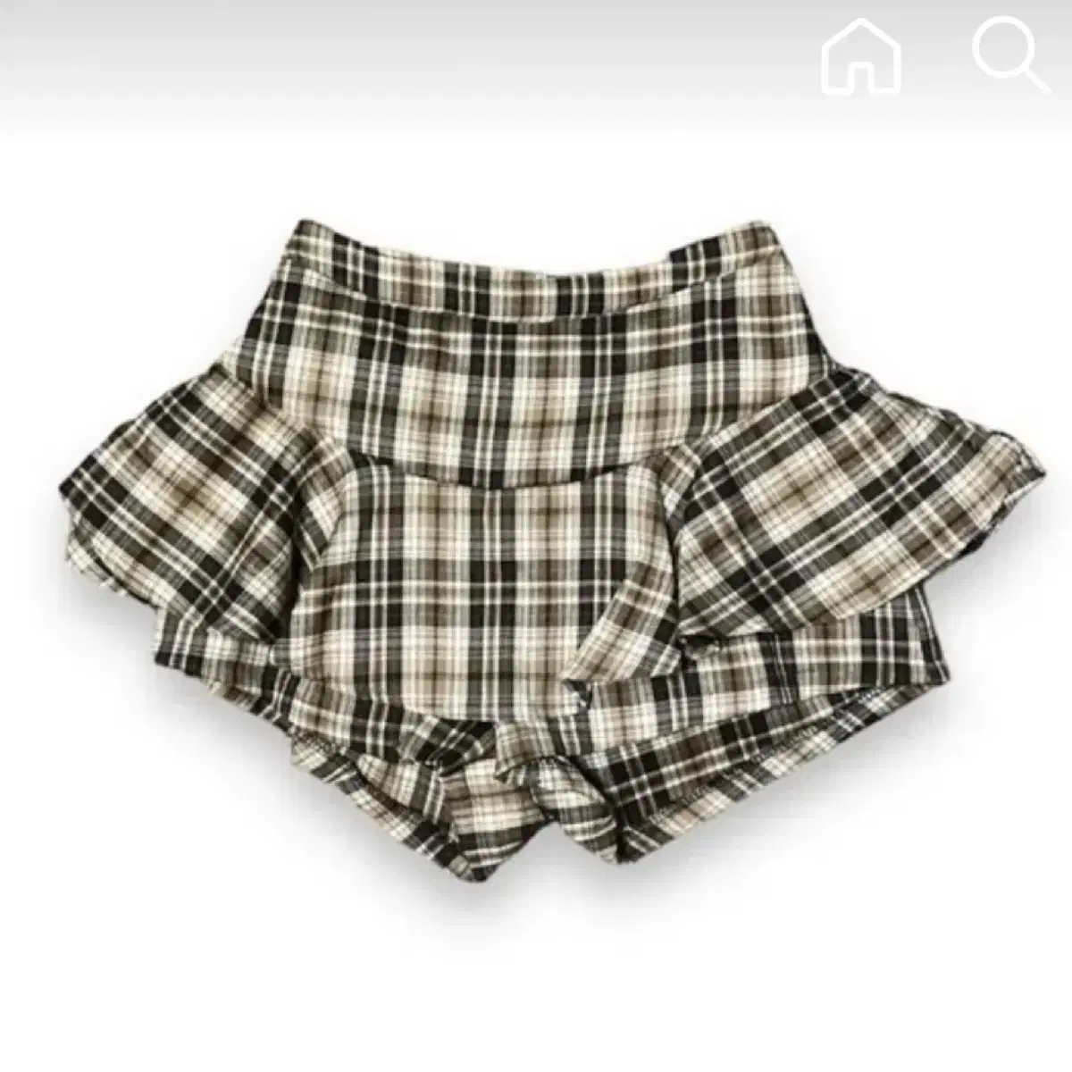 소프티 softie tartan skirt shorts 스커트