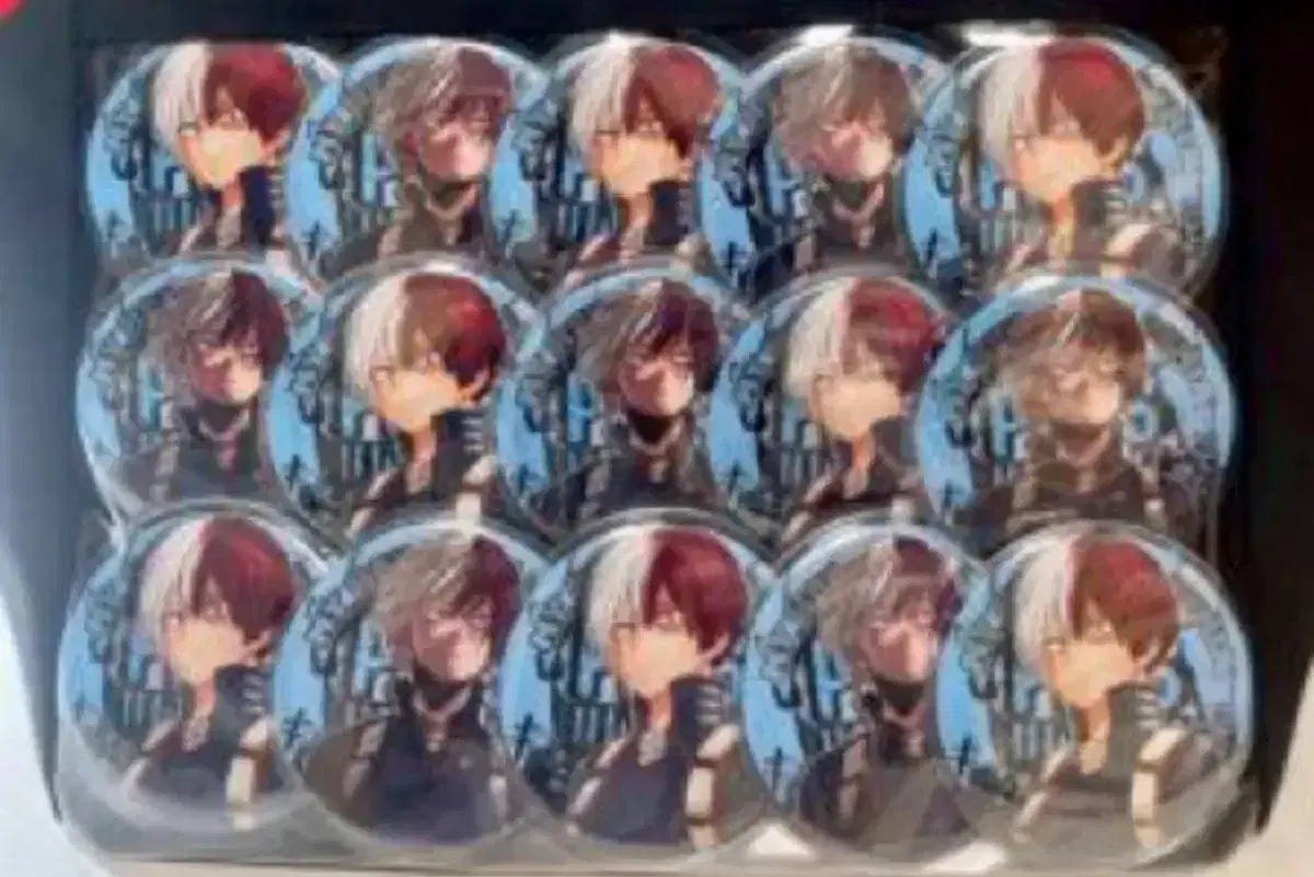 15 Todoroki Shoto can badges