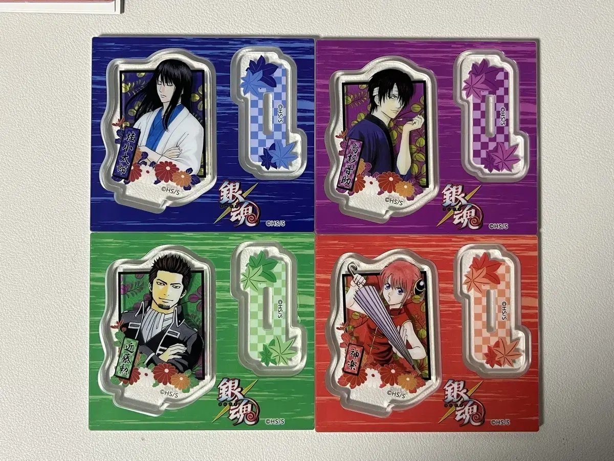 Gintama Jump Original Figure acrylic Kagura Gondokondo Takasugizura Katsura