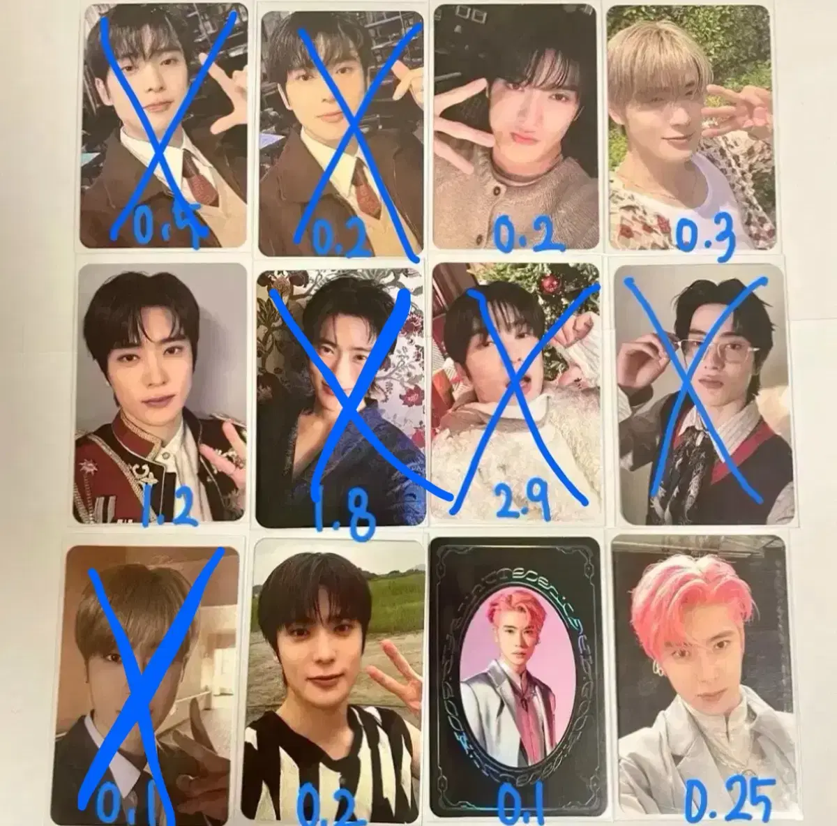 nct jaehyun photocard Chapter 36 bulk sell wts Jung Jaehyun nct 127 일칠