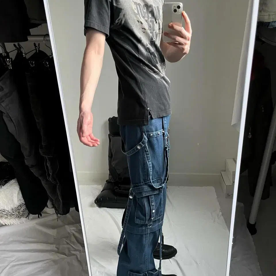 パンツ archive gimmick bondage pants y2k archive gimmick cargo pants y2k - メルカリ
