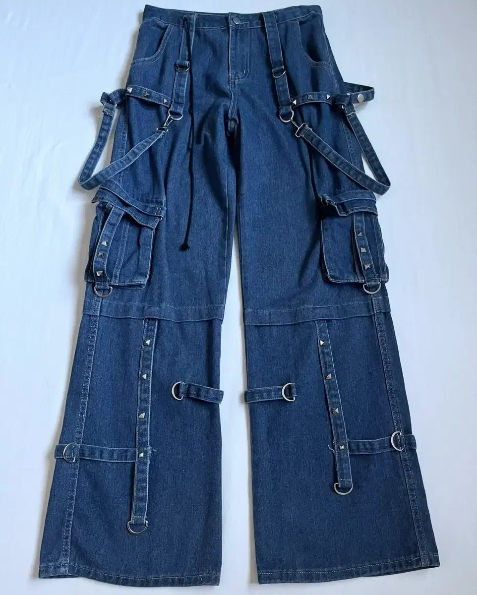 Archive Bondage Strap Cargo Pants Y2K