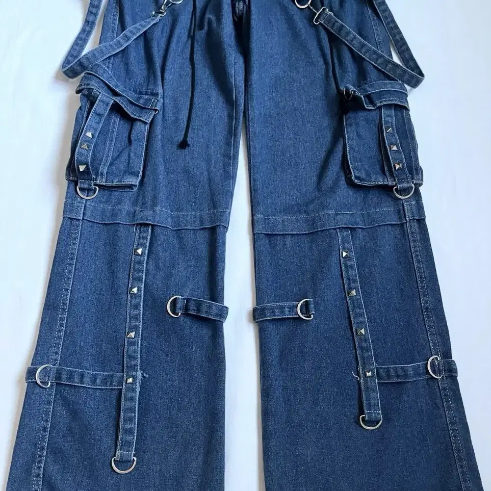 Archive Bondage Strap Cargo Pants Y2K