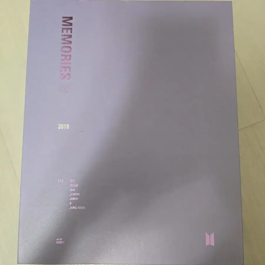 방탄소년단 bts 2018 메모리즈 디비디 dvd 포카 제외 풀박