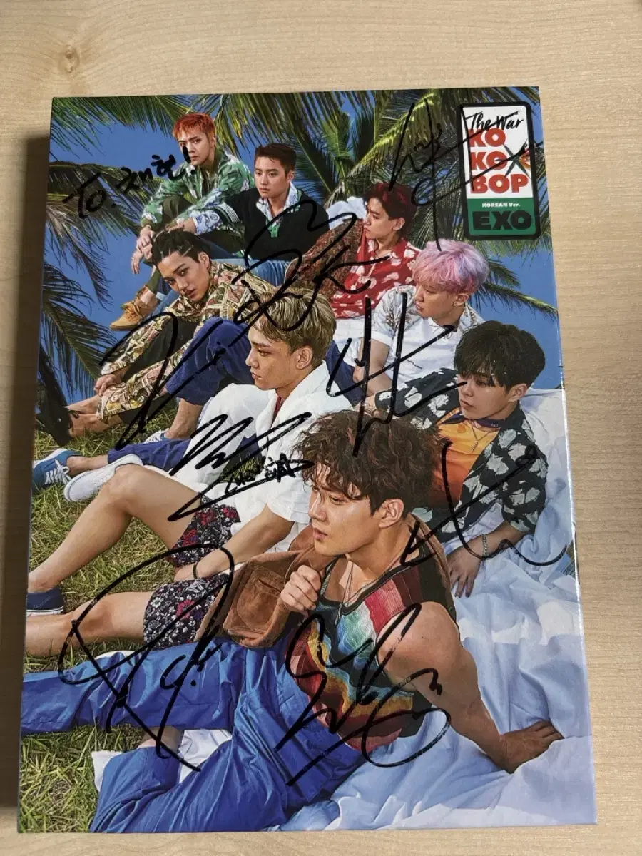 EXO Kokobob Written by signature Album (All)