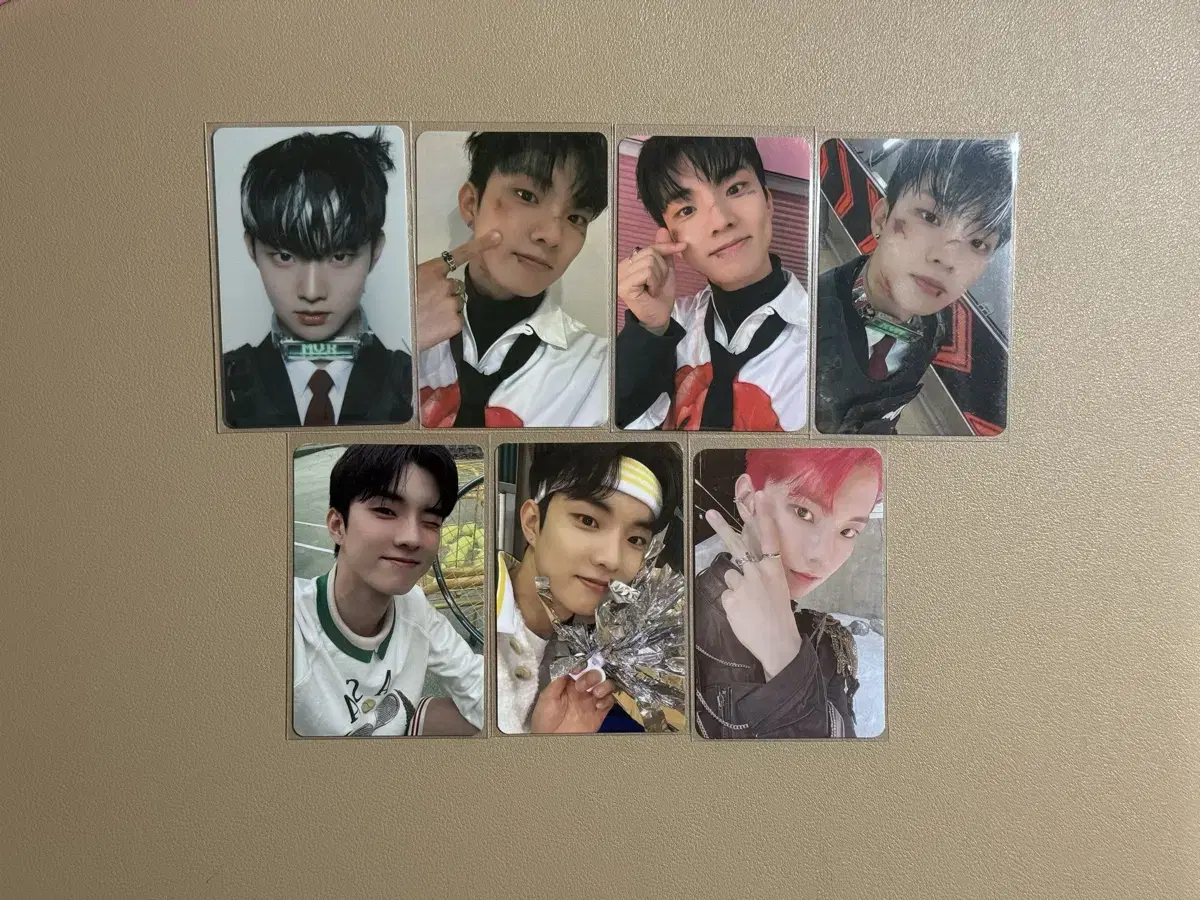 The Boyz q photocard in bulk