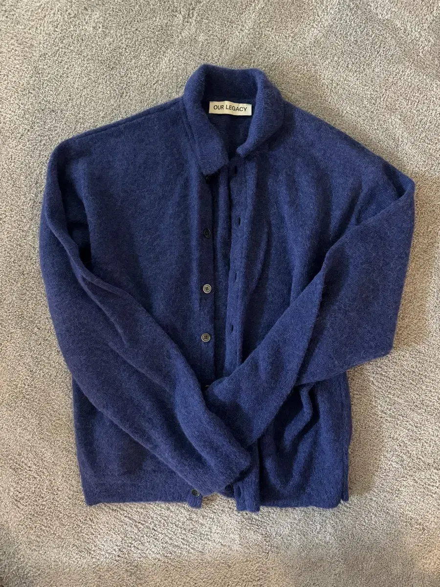 Our Legacy Our Legacy Evening Polo Cardigan bloo size 50